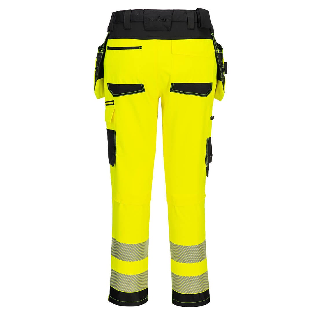 DX454 - Riipputaskuhousut Hi-Vis, / koot 44-58 - Image 2
